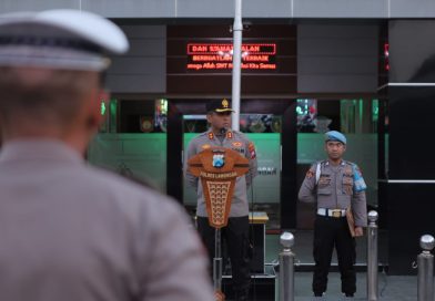 Polres Lamongan Gelar Apel Siaga Pengamanan malam Takbir Idul Adha 1446 H