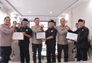 Tiga Kapolres dan Tiga Ketua Cabang PSHT Sepakat Jaga Kondusifitas Pengesahan Warga Baru