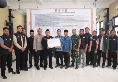 Polres Lamongan Gelar Rakor Eksternal Jelang Bulan Suro, Satgas Sentot Prawirodirjo Dikukuhkan