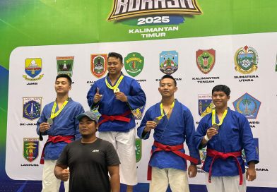 Personil Polres Lamongan Raih Juara 3 Nasional di Kejuaraan Kurash 2025 Kelas 81 Kg