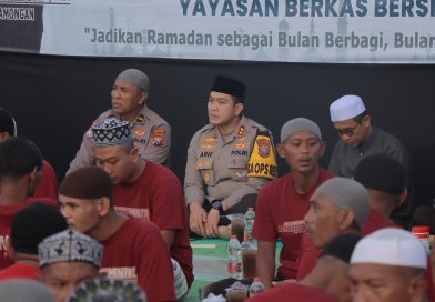 Kapolres Lamongan Buka Puasa Bersama 300 Pasien Rehabilitasi di Yayasan Berkas Bersinar Abadi