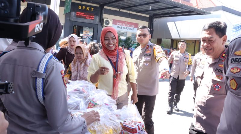 Polres Lamongan Gelar Gerakan Pangan Murah Serentak, Bantu Masyarakat Dapatkan Sembako Lebih Terjangkau