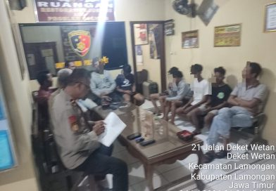 Polsek Deket Tindak Lanjuti Laporan 110 Aksi Balap Liar Depan SPBU, Motor Tanpa Plat dan Knalpot Brong Diamankan!