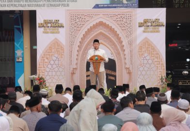 Polres Lamongan Gelar Sholat Idul Adha 1447 H Bersama Masyarakat, Perkuat Keimanan dan Kebersamaan