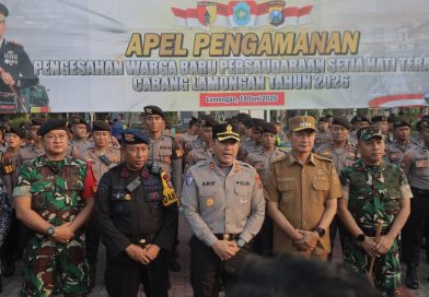 Kapolres Lamongan: Tidak Ada Negosiasi bagi Pelanggar Hukum saat Pengesahan, Suro Aman dan Damai Kapolres Lamongan: Tidak Ada Negosiasi bagi Pelanggar Hukum saat Pengesahan, Suro Aman dan Damai